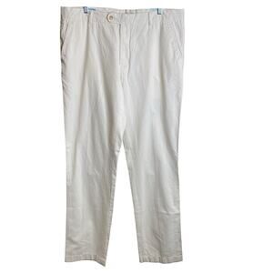 J McLaughlin Men's Taylor Straight Fit Chino Pants Size 38‎ Lightweight Preppy
